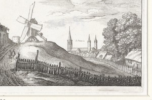 Landschap met molen nabij Keulen