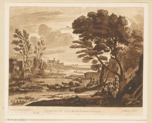 Landschap met Paris en Oenone