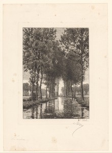 Landschap met rivier