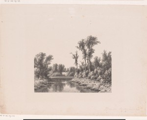 Landschap met rivier