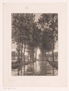 Landschap met rivier