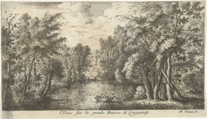 Landschap met rivier