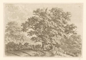 Landschap met rustende herder