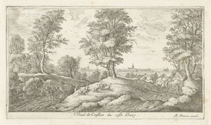 Landschap met schaapsherder
