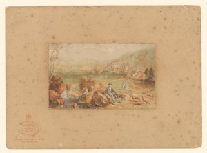 Landschap met Tintern Abbey