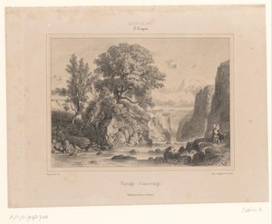 Landschap met Tobias en de engel