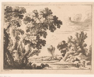 Landschap met Tobias en de vis
