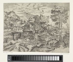 Landschap met vlucht naar Egypte