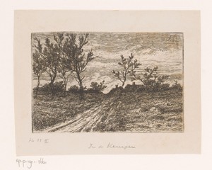 Landweg in de Kempen