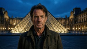 Langdon at Louvre