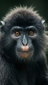 Langur Close-Up