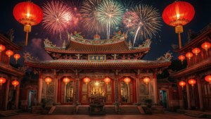 Lantern Glow Fireworks