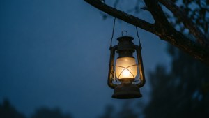 Lantern in Blue