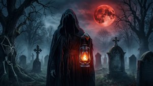 Lantern in the Graveyard