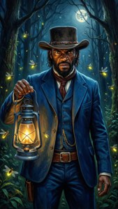 Lantern in the Woods