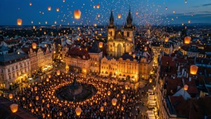 Lanterns Ascending