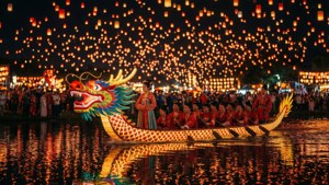 Lanterns in the Sky