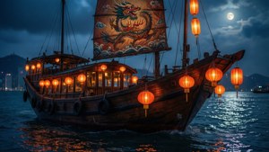 Lanterns on the Water