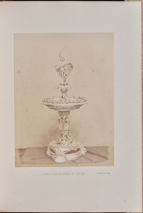 Large Centre-Piece in Silver