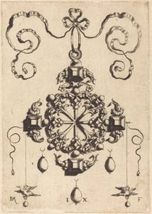 Large Pendant in the Form of a Wheel
