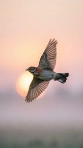 Lark at Dawn
