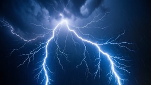 Laser Lightning Storm