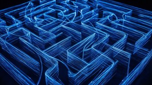 Laser Thread Maze