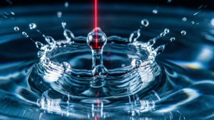 Laser Water Splash