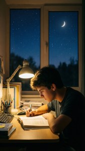 Late Night Study Session