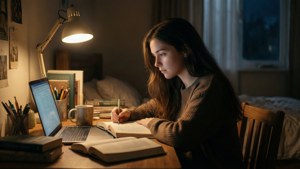 Late Night Study Session