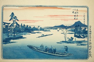 Late Spring at Massaki (Massaki boshun no kei), from the series "Famous Views of the Eastern Capital (Toto meisho)"