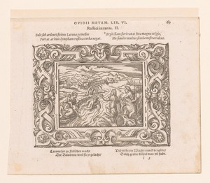 Latona verandert de Lycische boeren in kikkers