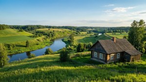 Latvian Countryside Serenity