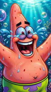 Laughing Heartily