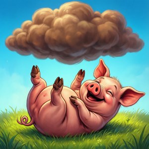 Laughing Pig Fart