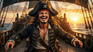 Laughing Pirate King