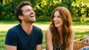 Laughing with Alyson