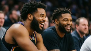Laughing with Beverley