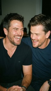 Laughing with Matt
