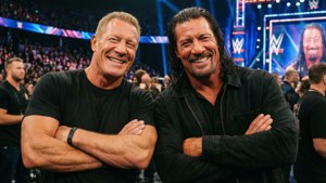 Laughing with The Rock
