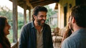 Laughter in Porch