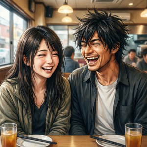 Laughter with Takemichi