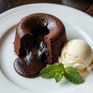 Lava Cake Slice