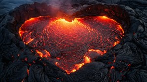Lava Heart