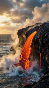 Lava Meets Ocean