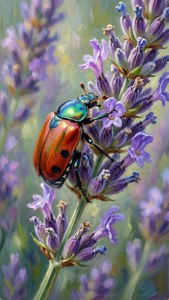 Lavender Beetle