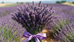 Lavender Bunch Ribbon