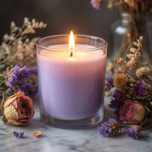 Lavender Candle