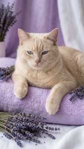 Lavender Cat Nap