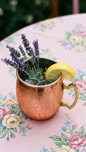 Lavender Elegant Mule